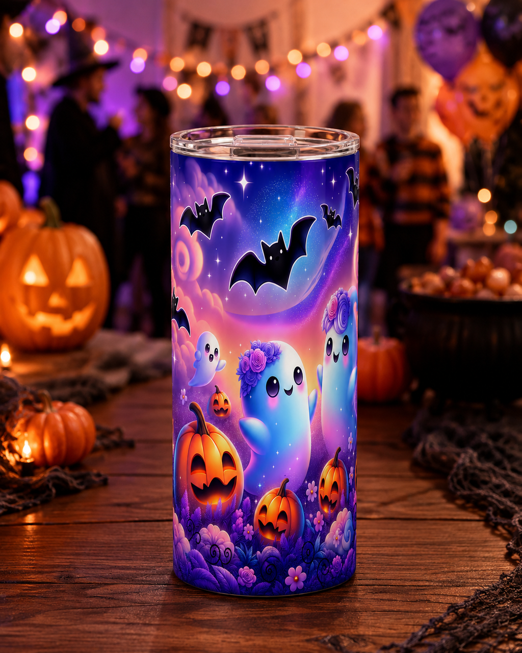 Cute Ghosts Halloween – 20 oz Tumbler