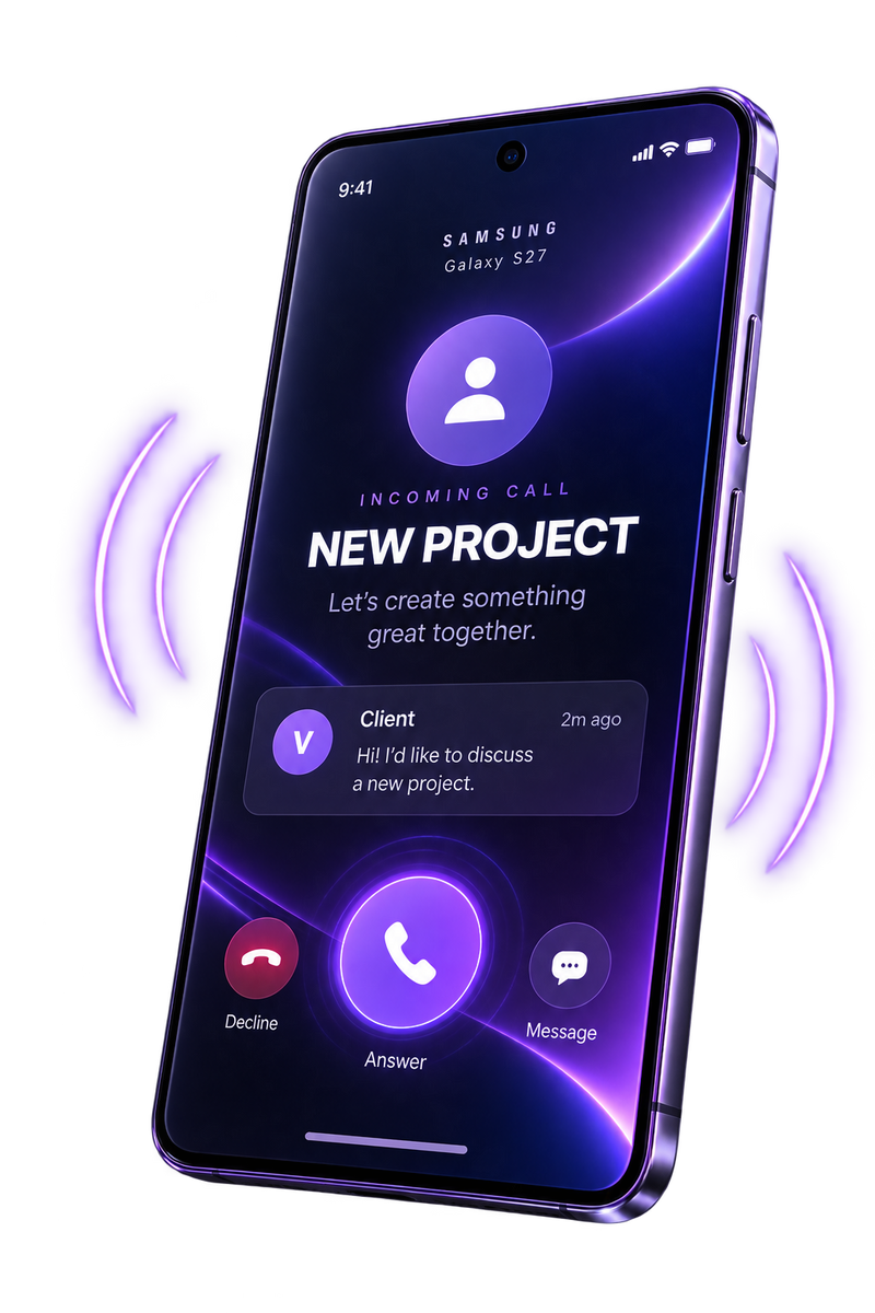 Incoming project call